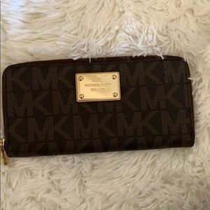 Brown Michael Kors wallet